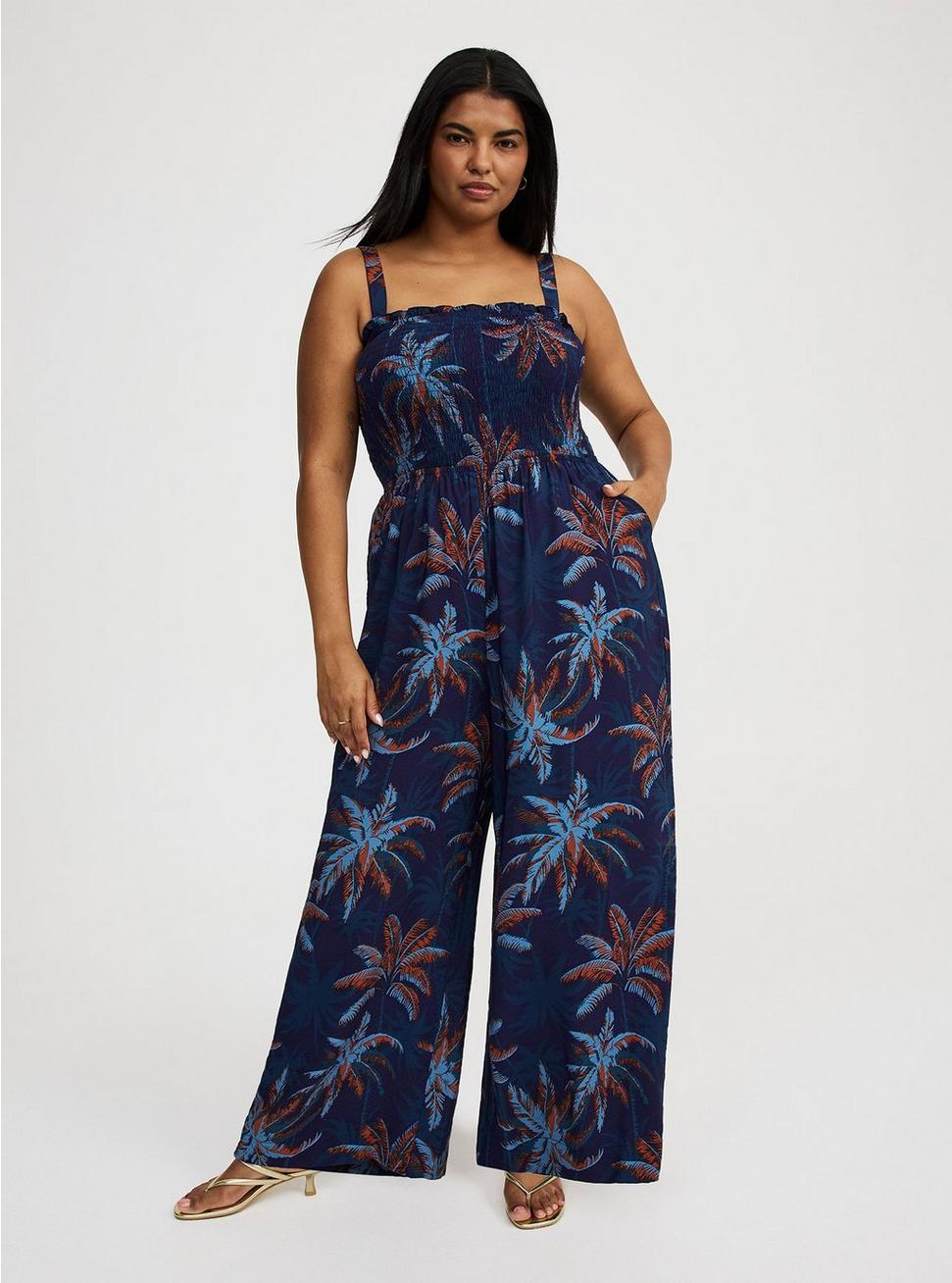 Smocked Tube Jumpsuit Product Image