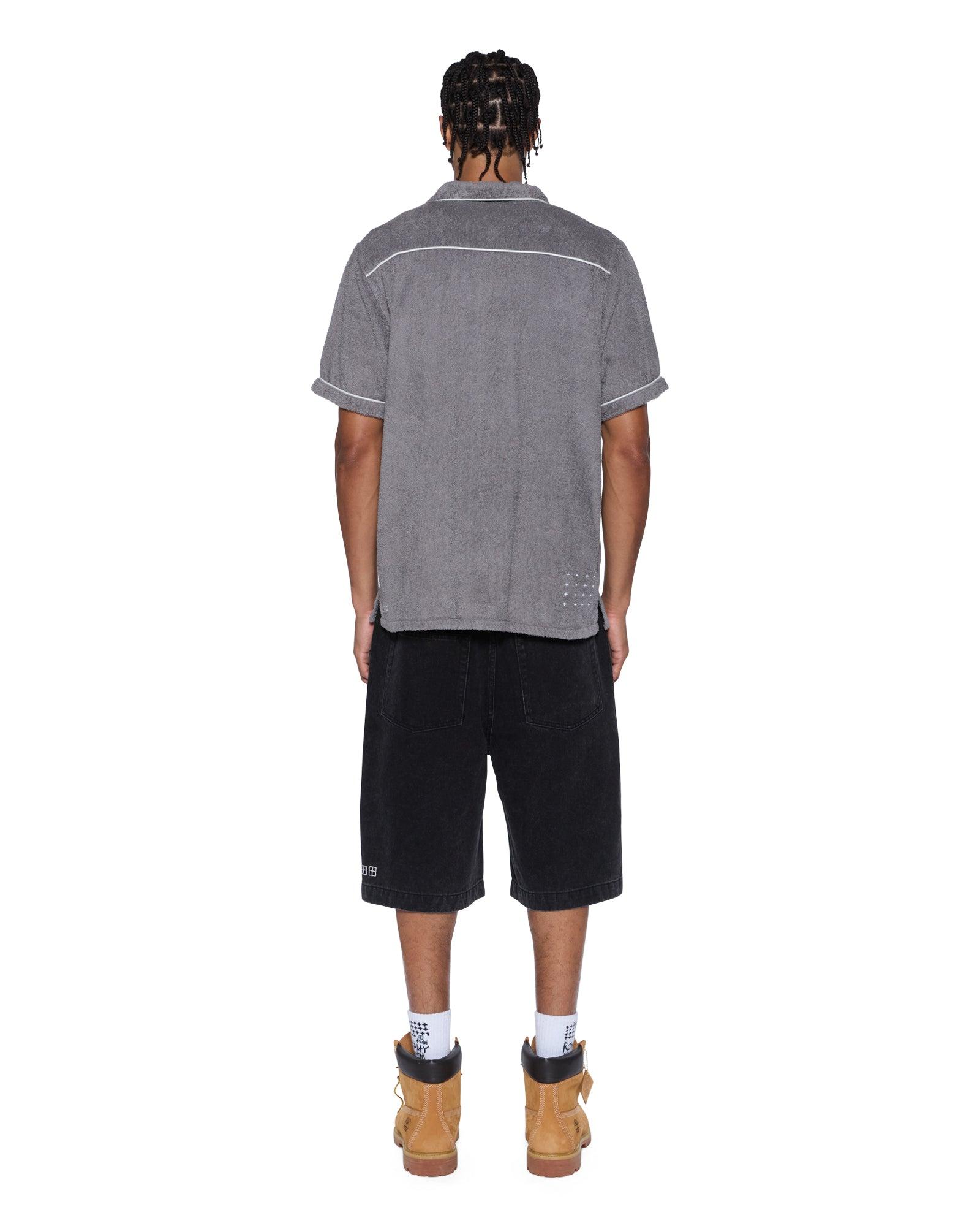 LOUNGE SS RESORT SHIRT CHARCOAL Male Product Image