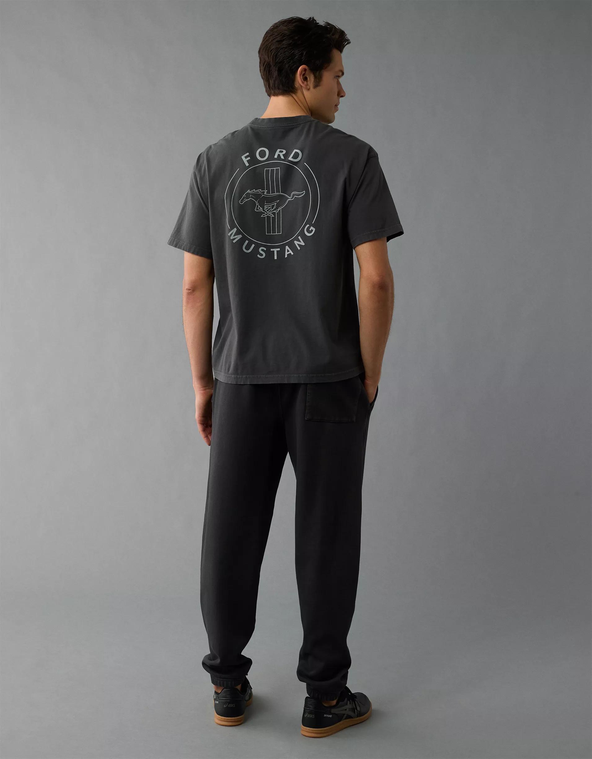 AE Boxy Ford Mustang Graphic T-Shirt Product Image