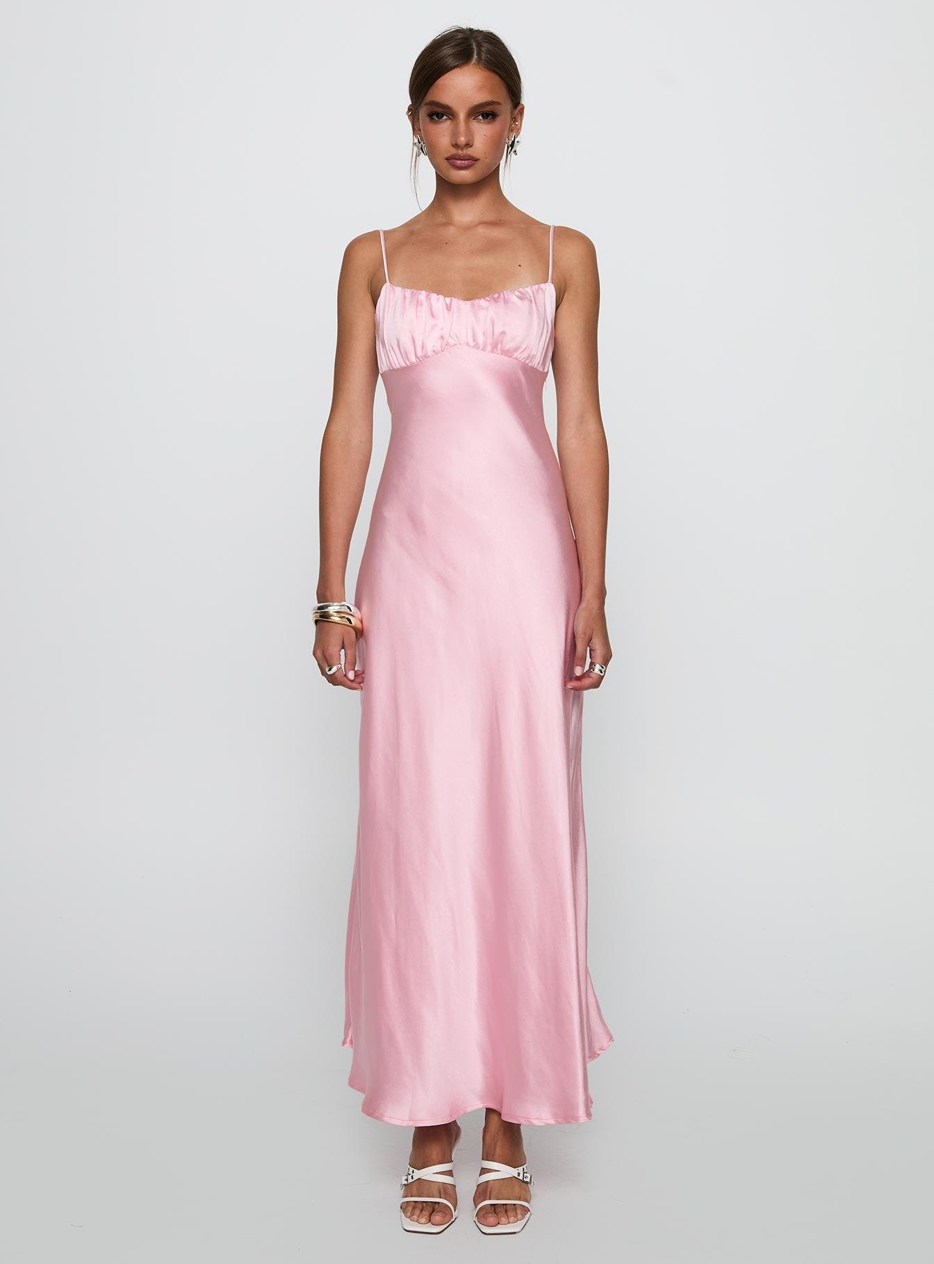 Penelopi Maxi Dress Pink Product Image