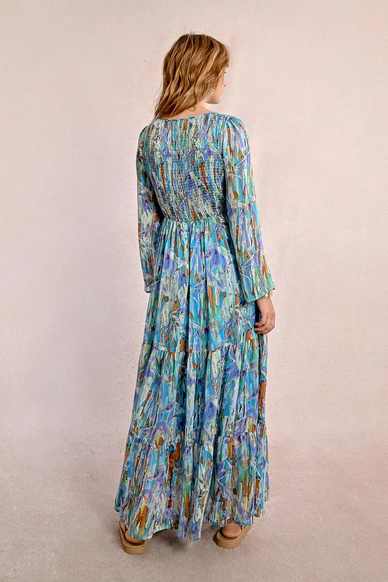 Long Printed Dress Product Image