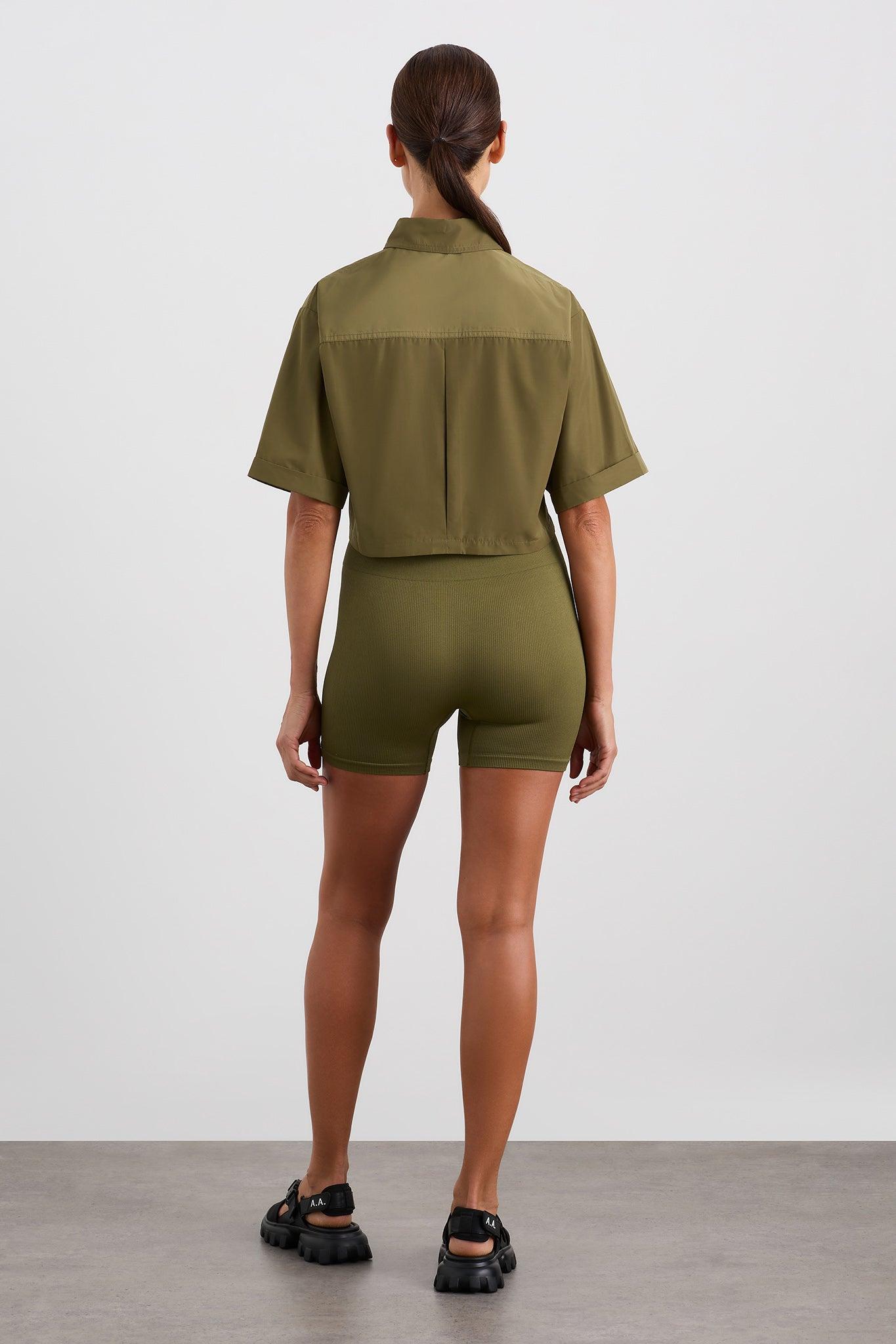 Cropped Spray Shirt 441 Product Image