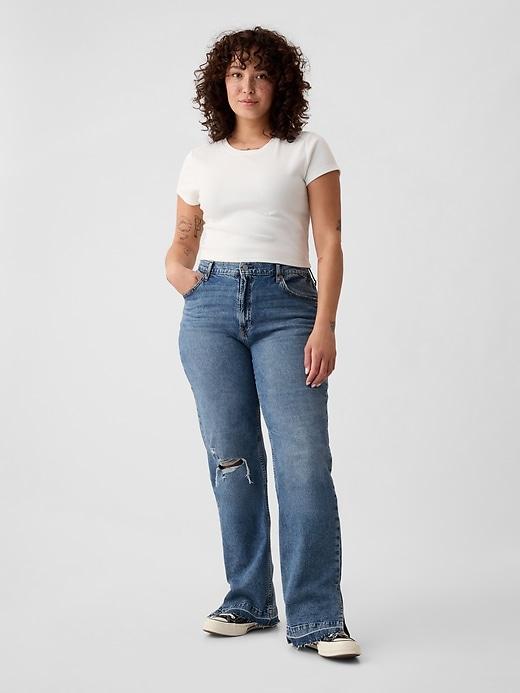 Mid Rise 90s Loose Jeans Product Image