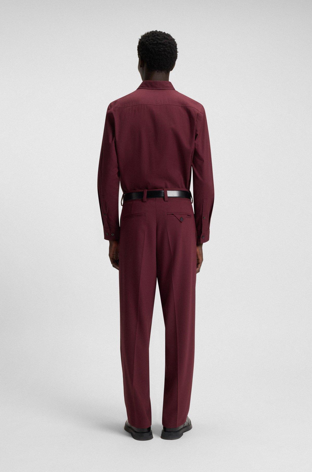 Relaxed-fit shirt in brushed cotton flannel Product Image