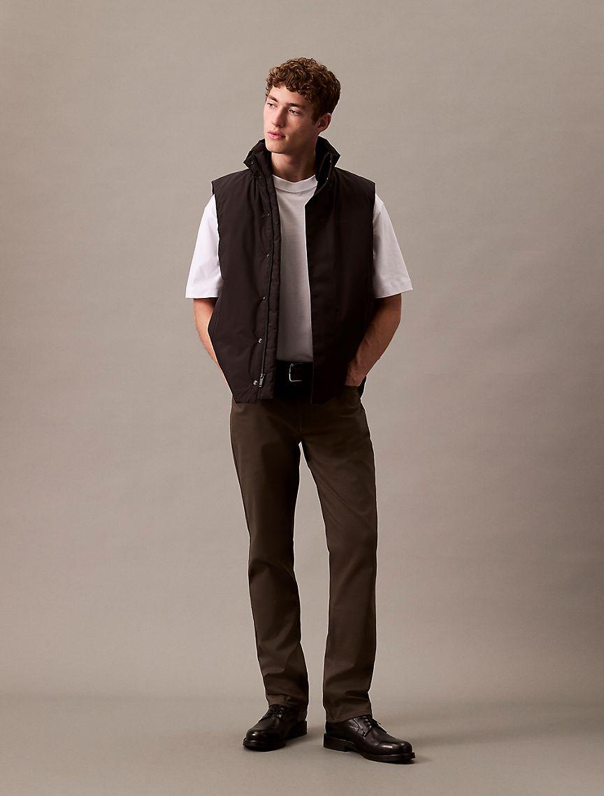 Tech Hooded Puffer Vest Product Image