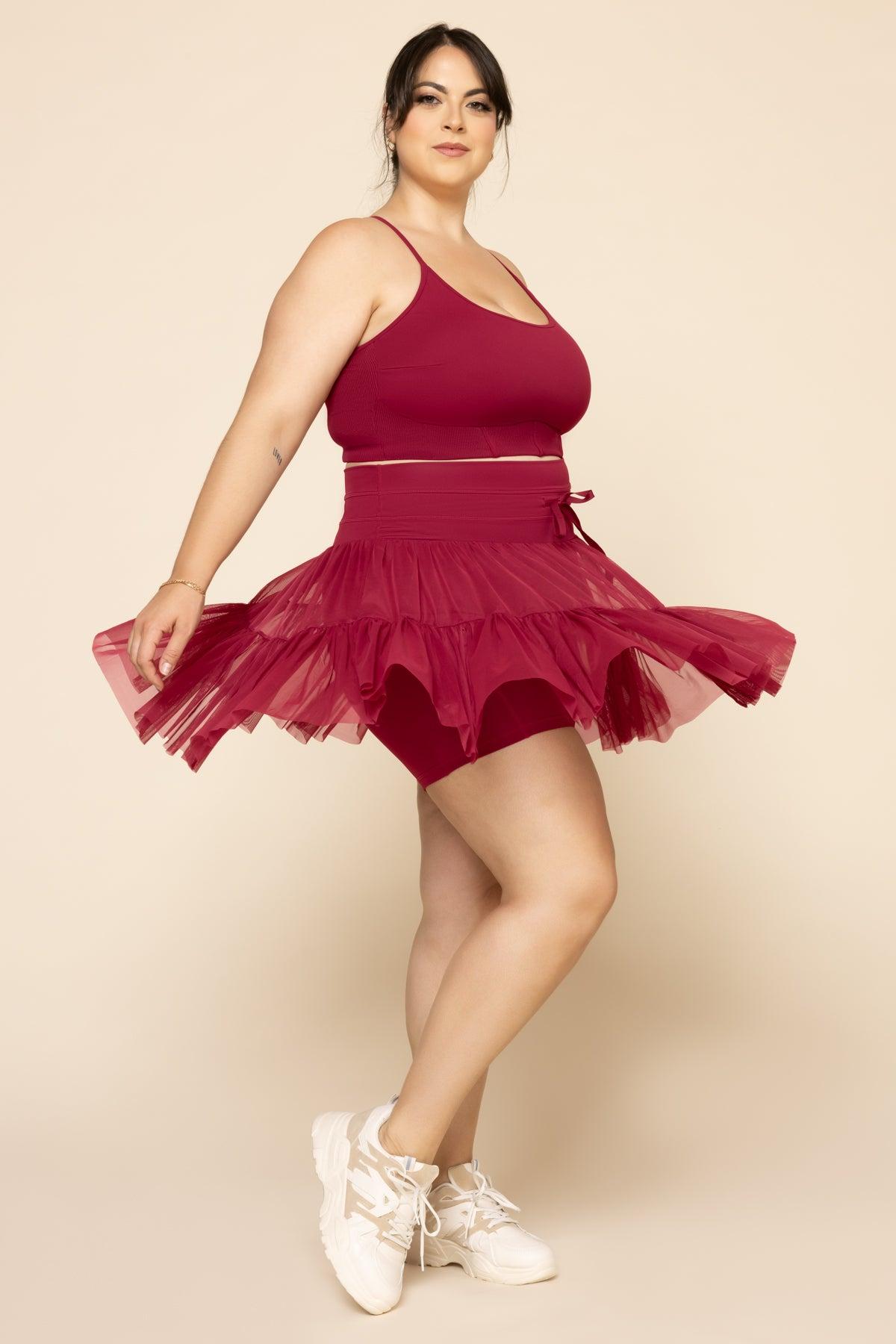 Pirouette Skort - Ruby Product Image