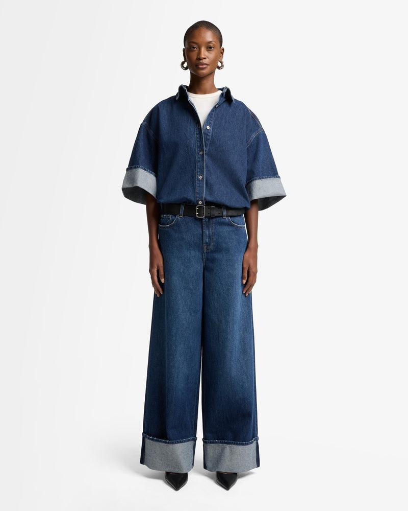MANKIND Marie Cuffed Wide Leg Product Image