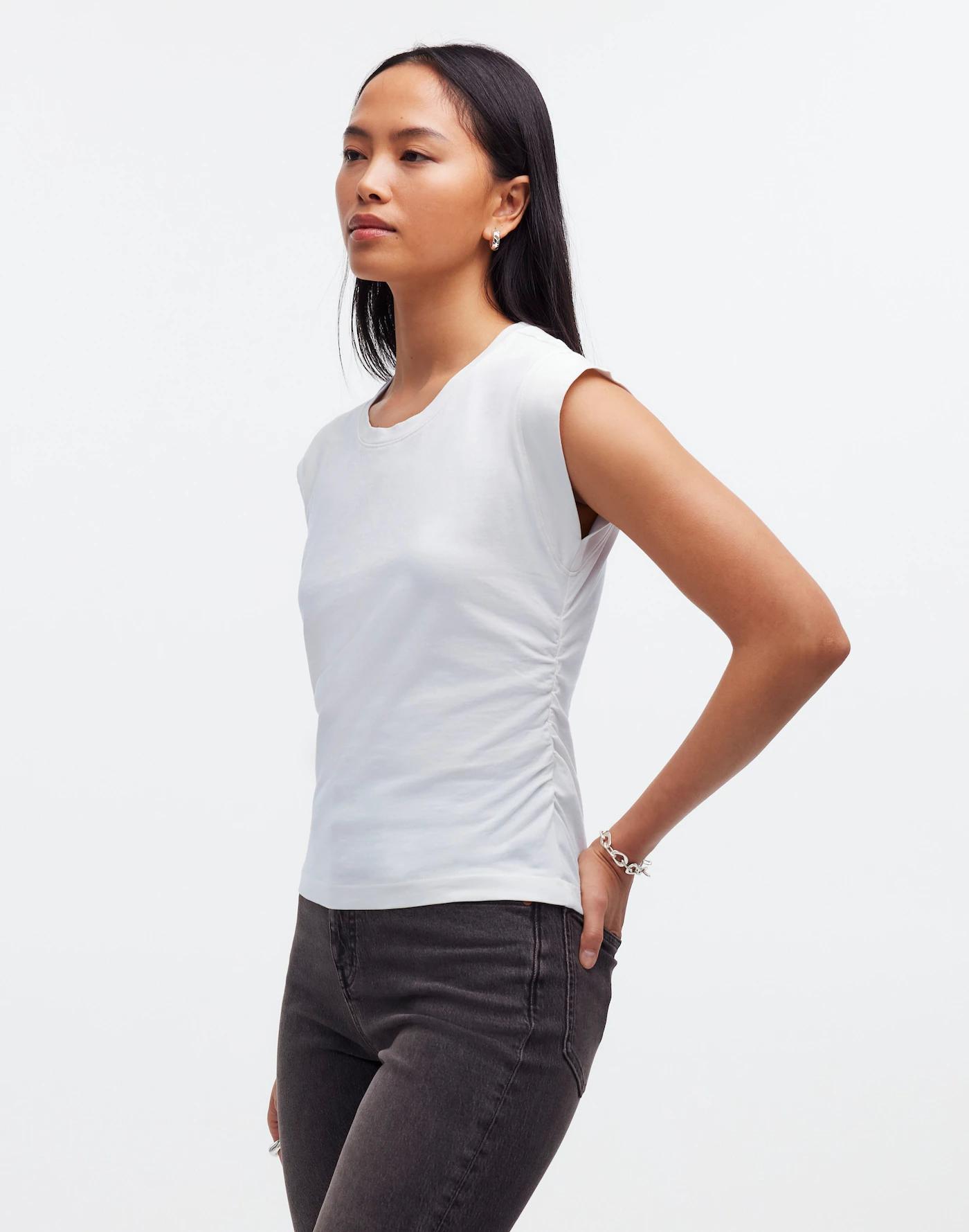 Side-Cinch Muscle Tee Product Image