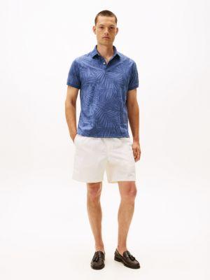 Regular Fit Palm Print Polo Product Image