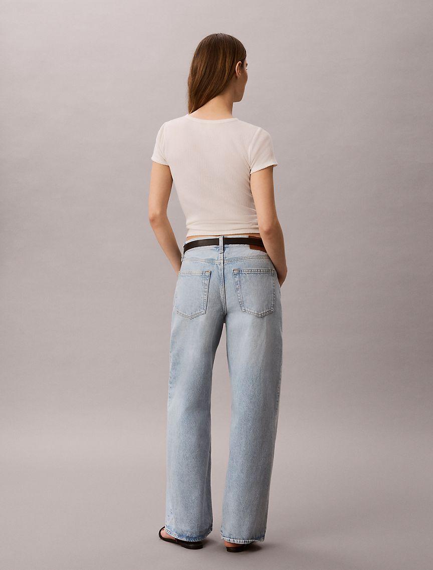 Low Rise Baggy Jeans Product Image