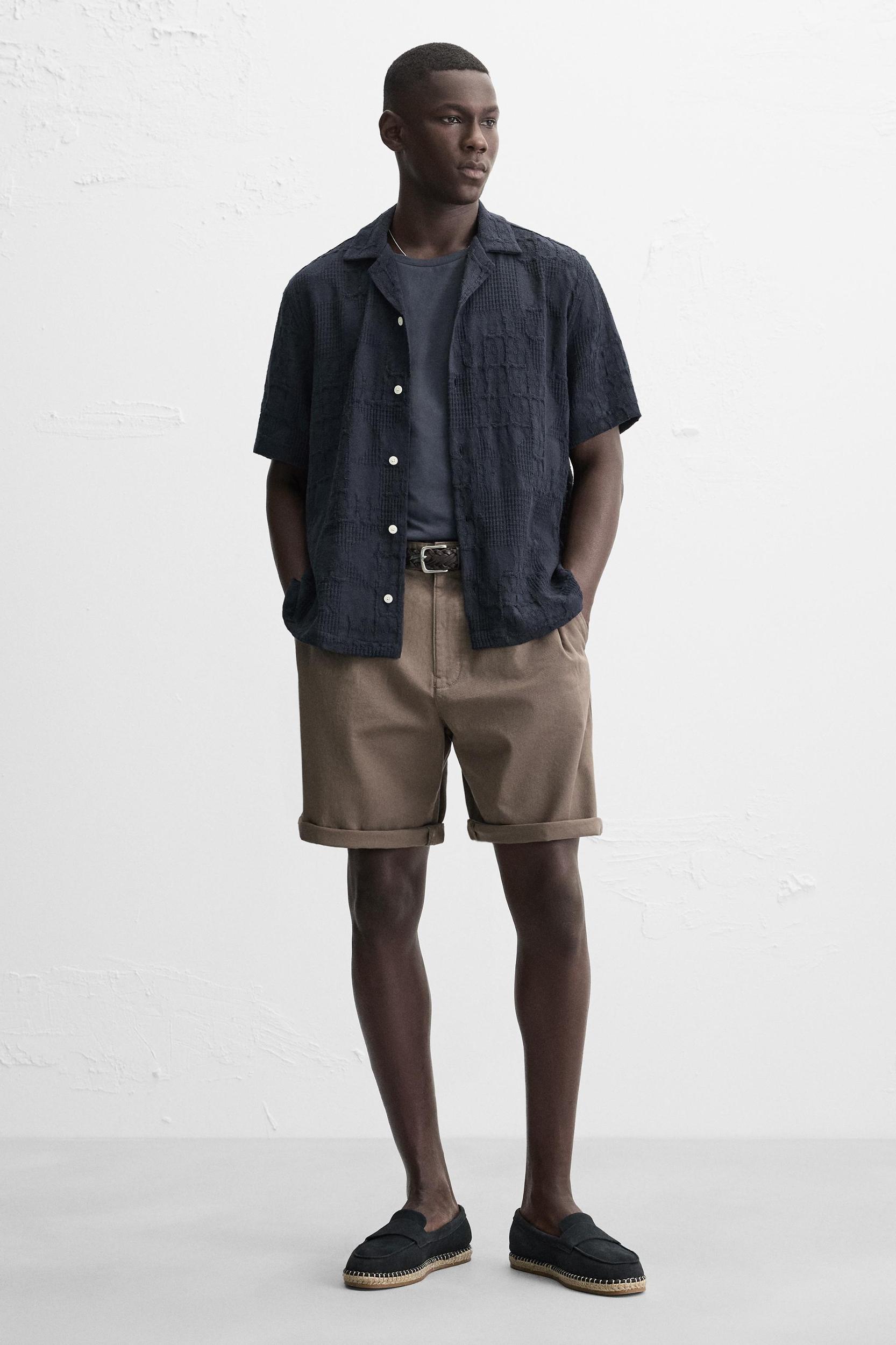 LEATHER MOCCASIN ESPADRILLES Product Image