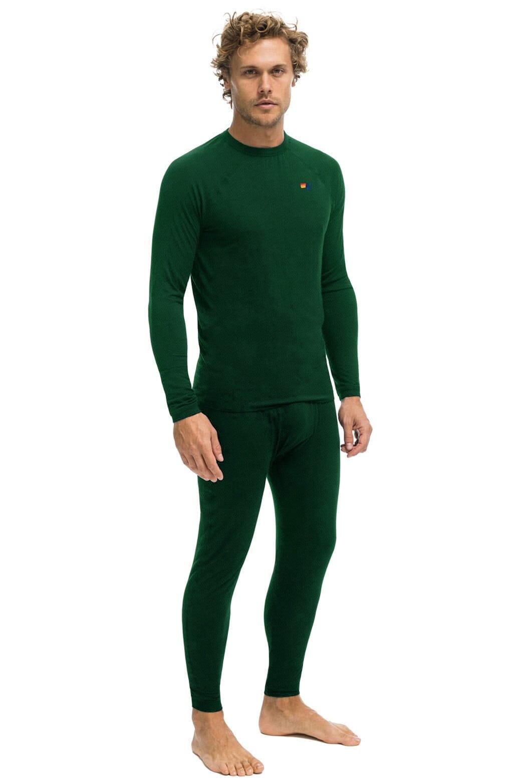 THERMAL BASE LAYER BOTTOM - FOREST Male Product Image