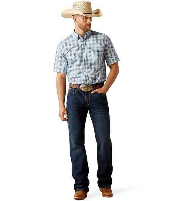 Ariat Pro Series Plaid Short Sleeve Woven Shirt Product Image