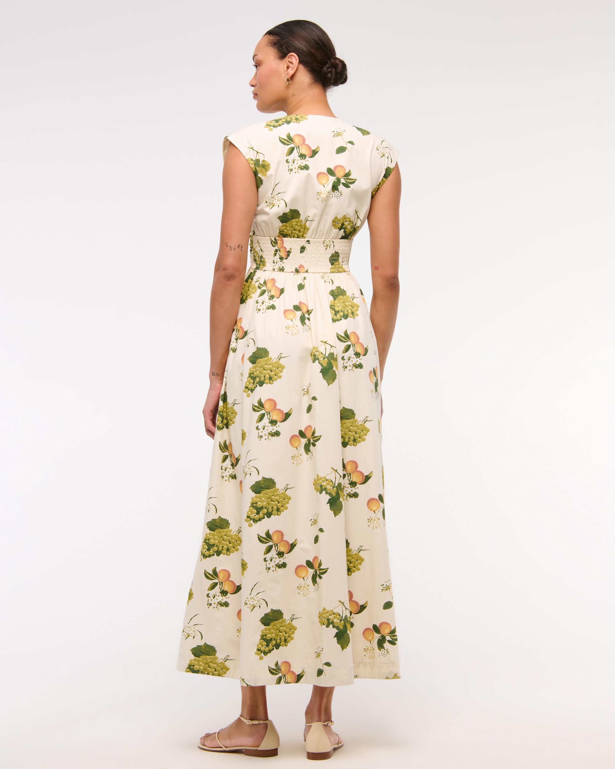 Twist-Front Maxi Dress Product Image