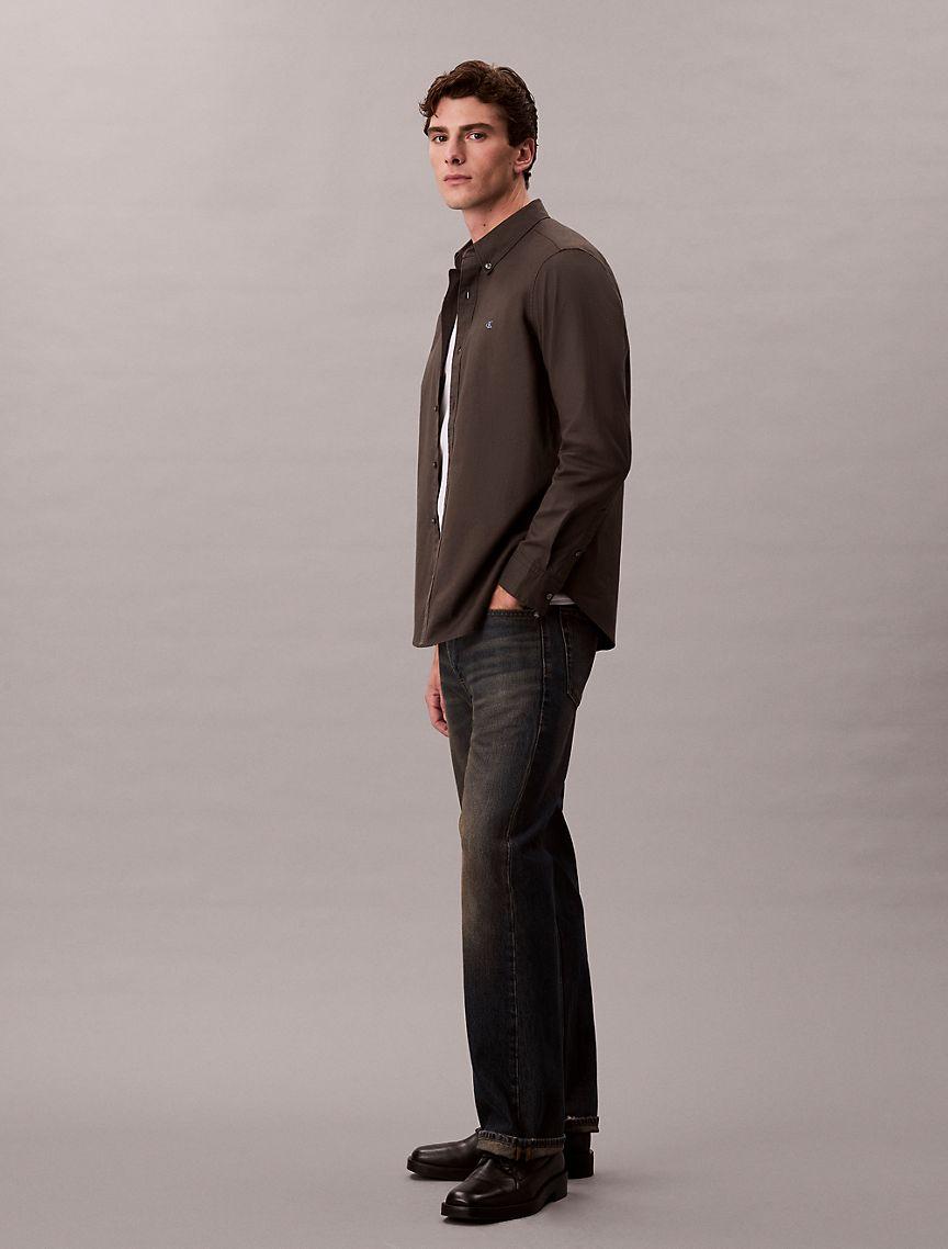 Solid Oxford Classic Button-Down Shirt Product Image