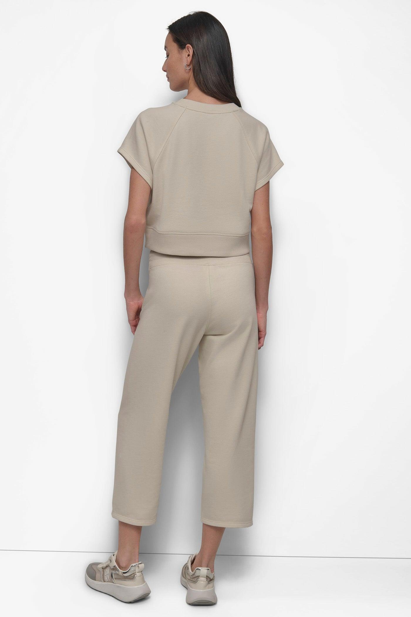 LOGO CROP PANT WITH POCKETS Product Image