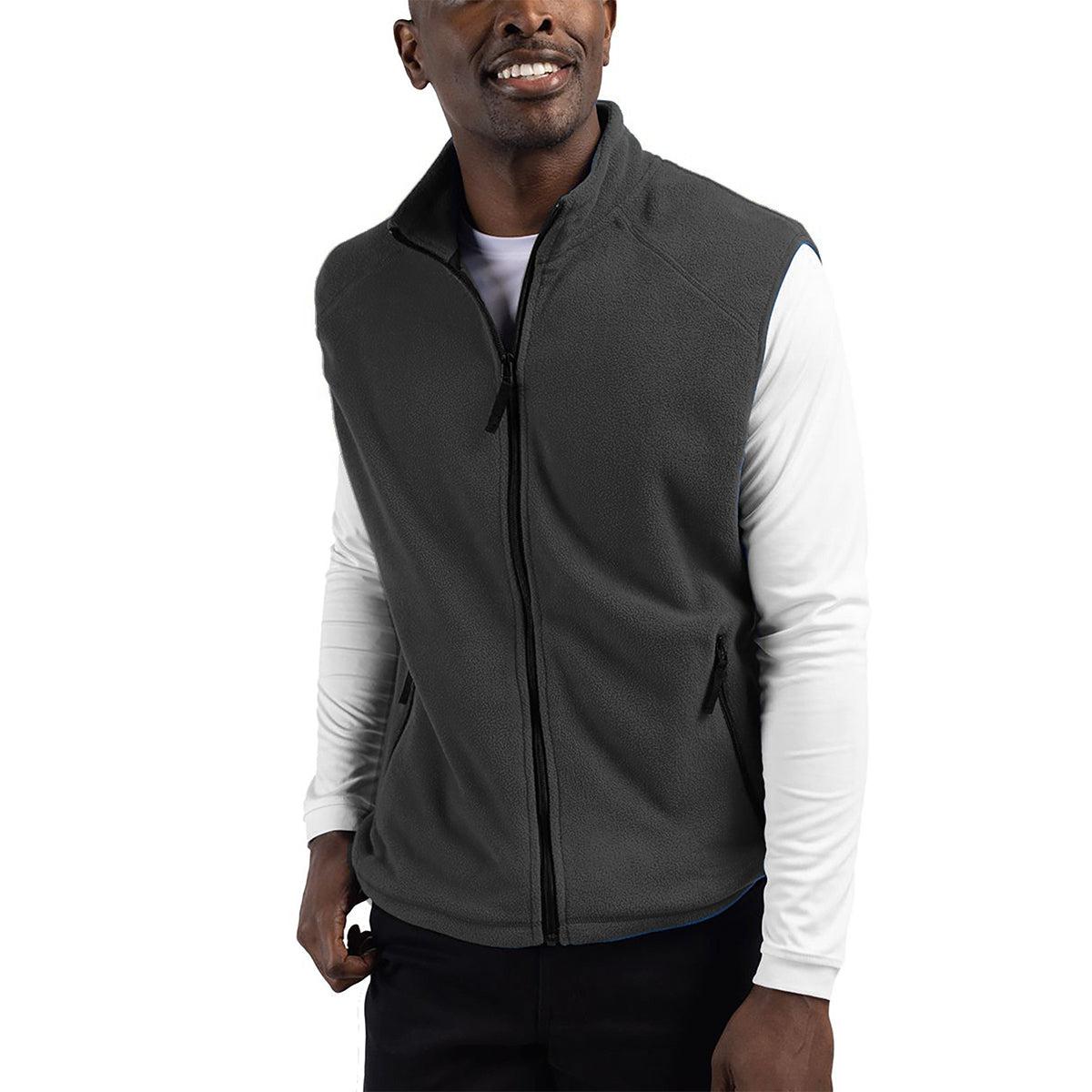 Cutter & Buck Clique Summit Performance Fleece Full Zip Men's Vest Male Product Image