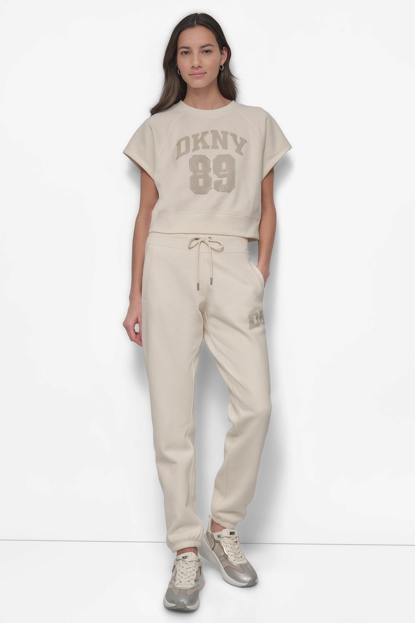 CROPPED CRYSTAL LOGO PERFORMANCE SWEATSHIRT Product Image