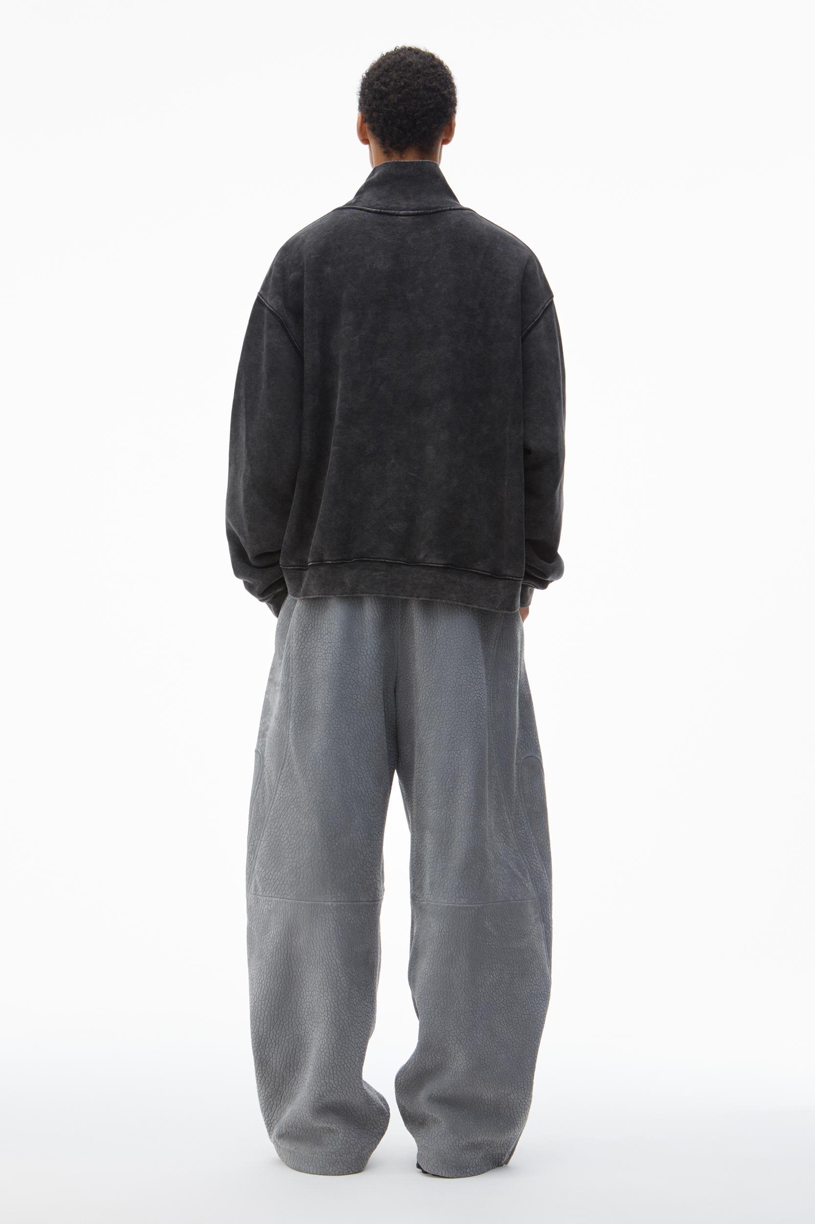 Unisex High Neck Sweatshirt In Dense Fleece Product Image