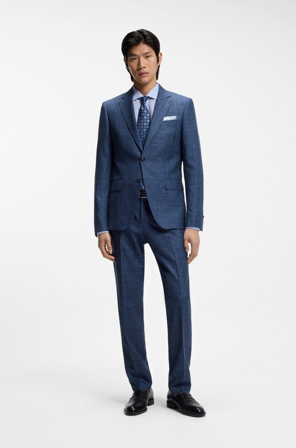 Regular-fit shirt in washed linen Product Image