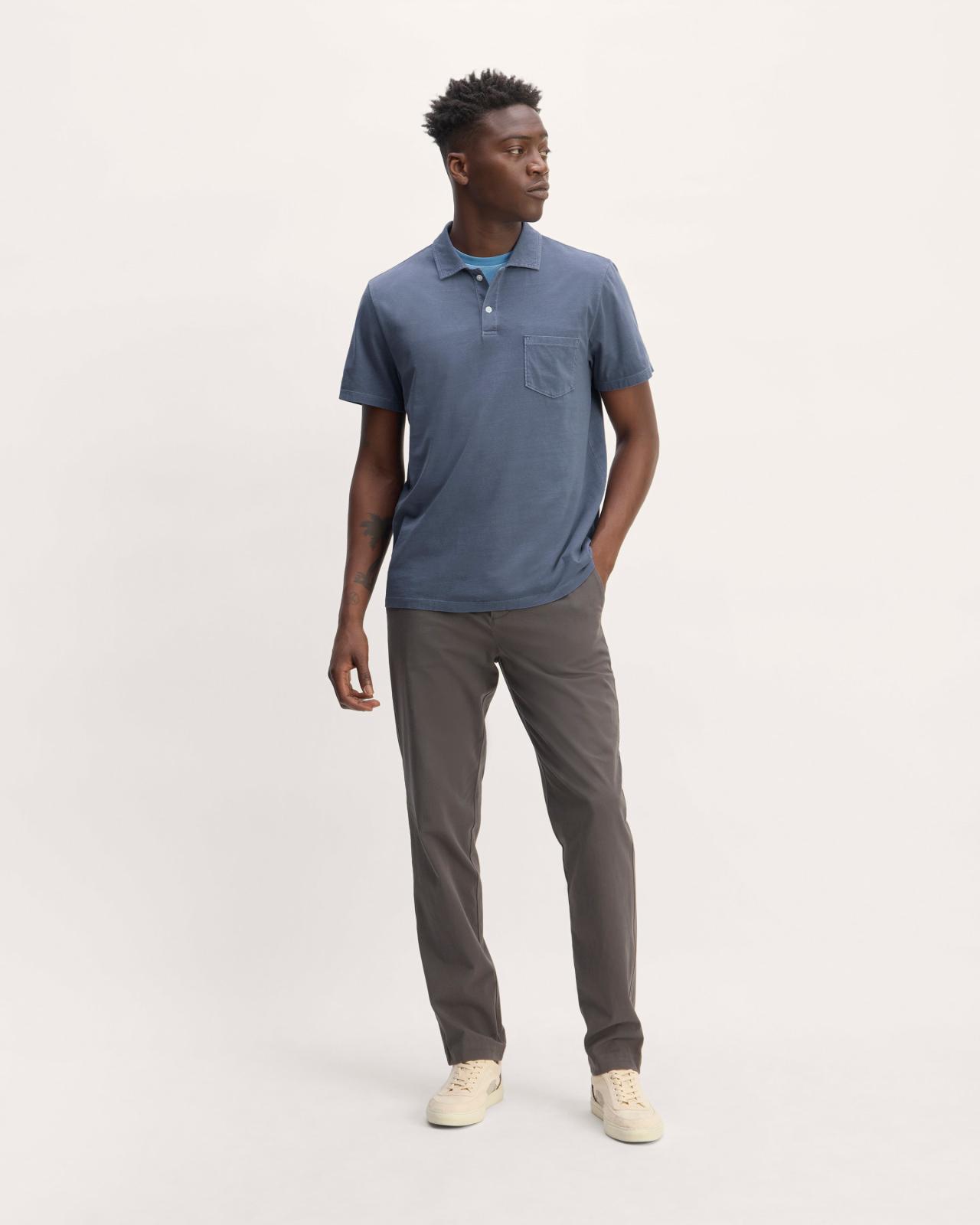 The Essential Organic Garment-Dyed Polo Product Image