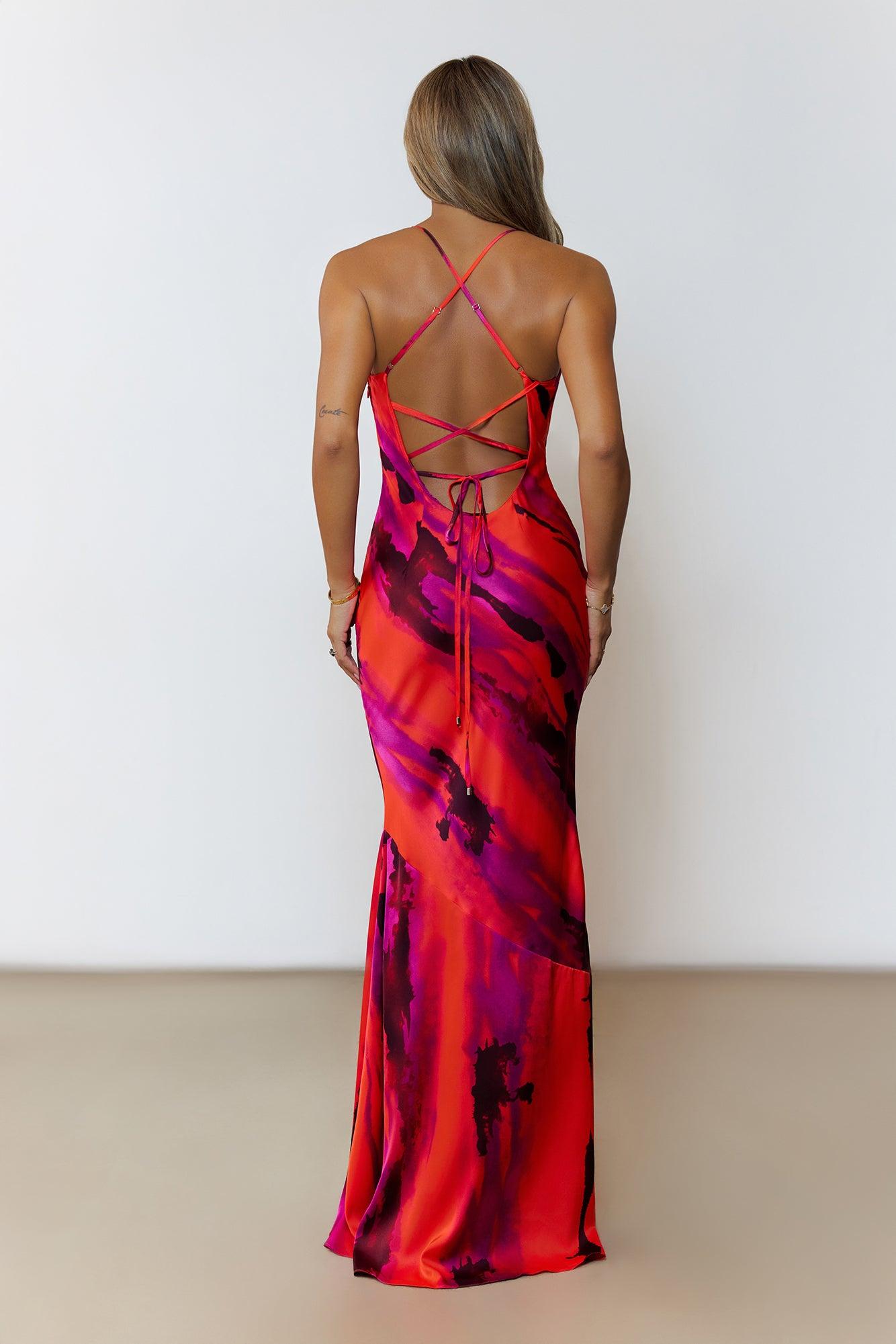 Ember Kiss Maxi Dress Multi Product Image