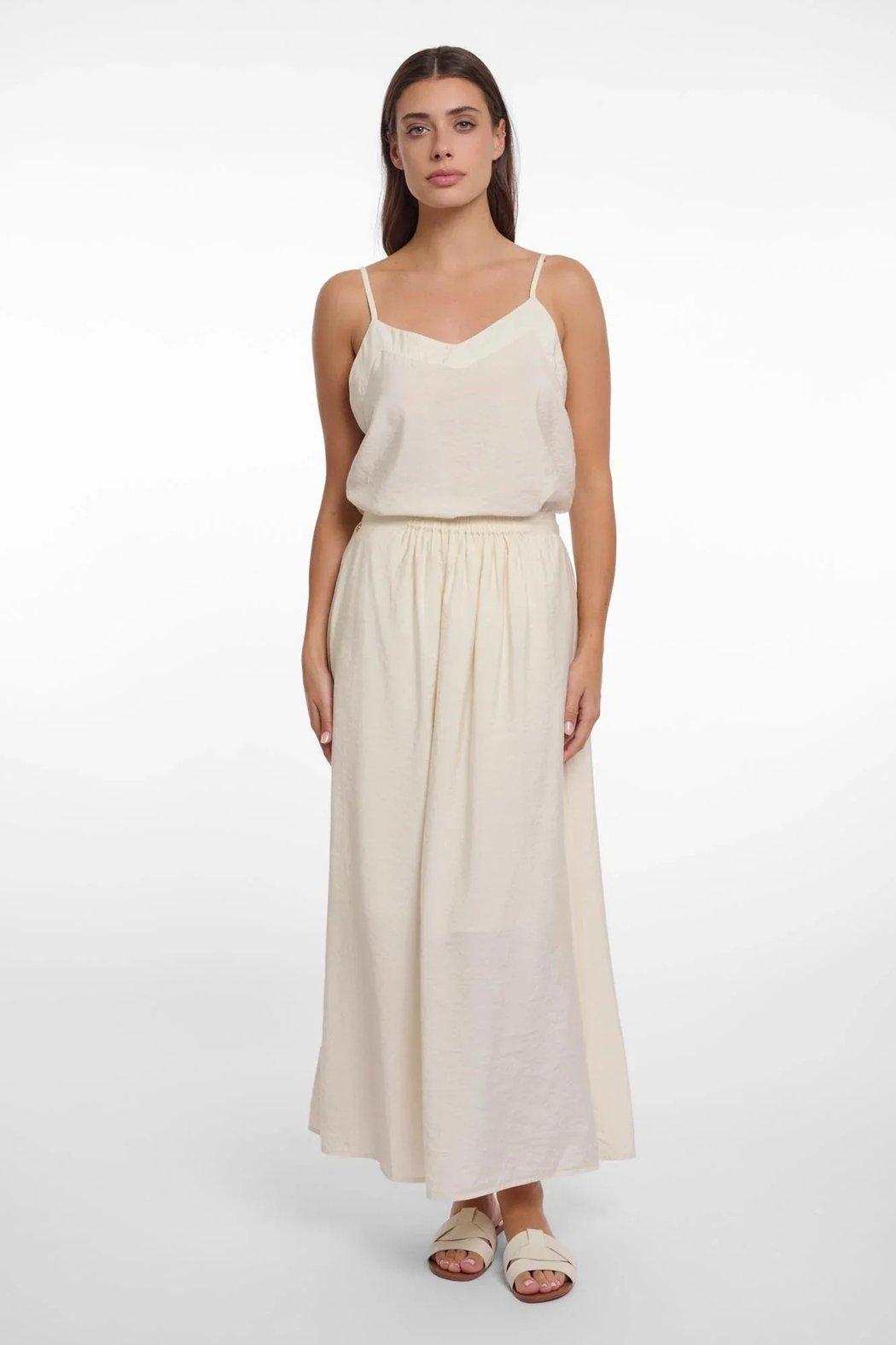 Midi Skirt w Gathering Birch Product Image