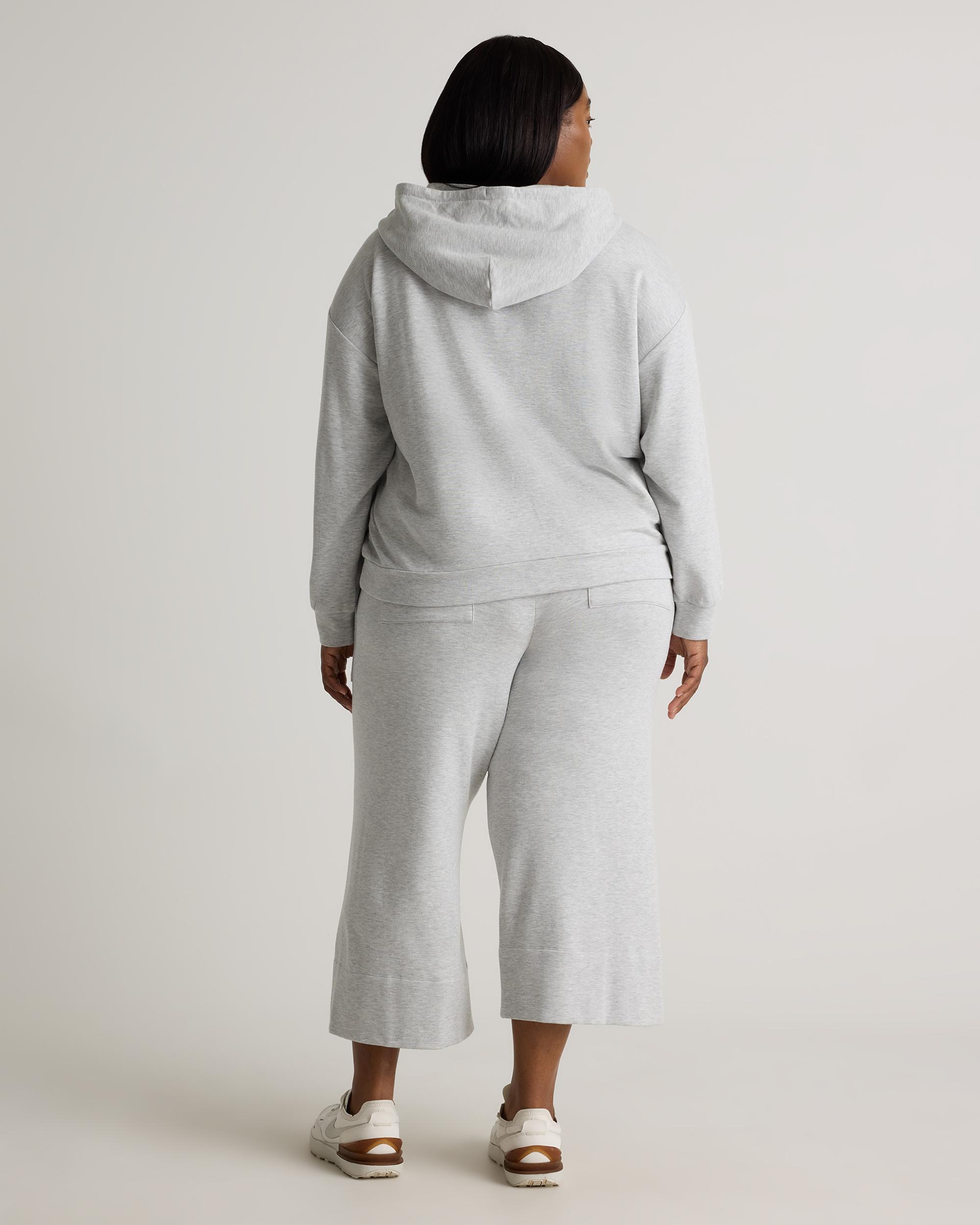 Quince | Women's SuperSoft Fleece Pullover Hoodie Lenzing Modal Product Image