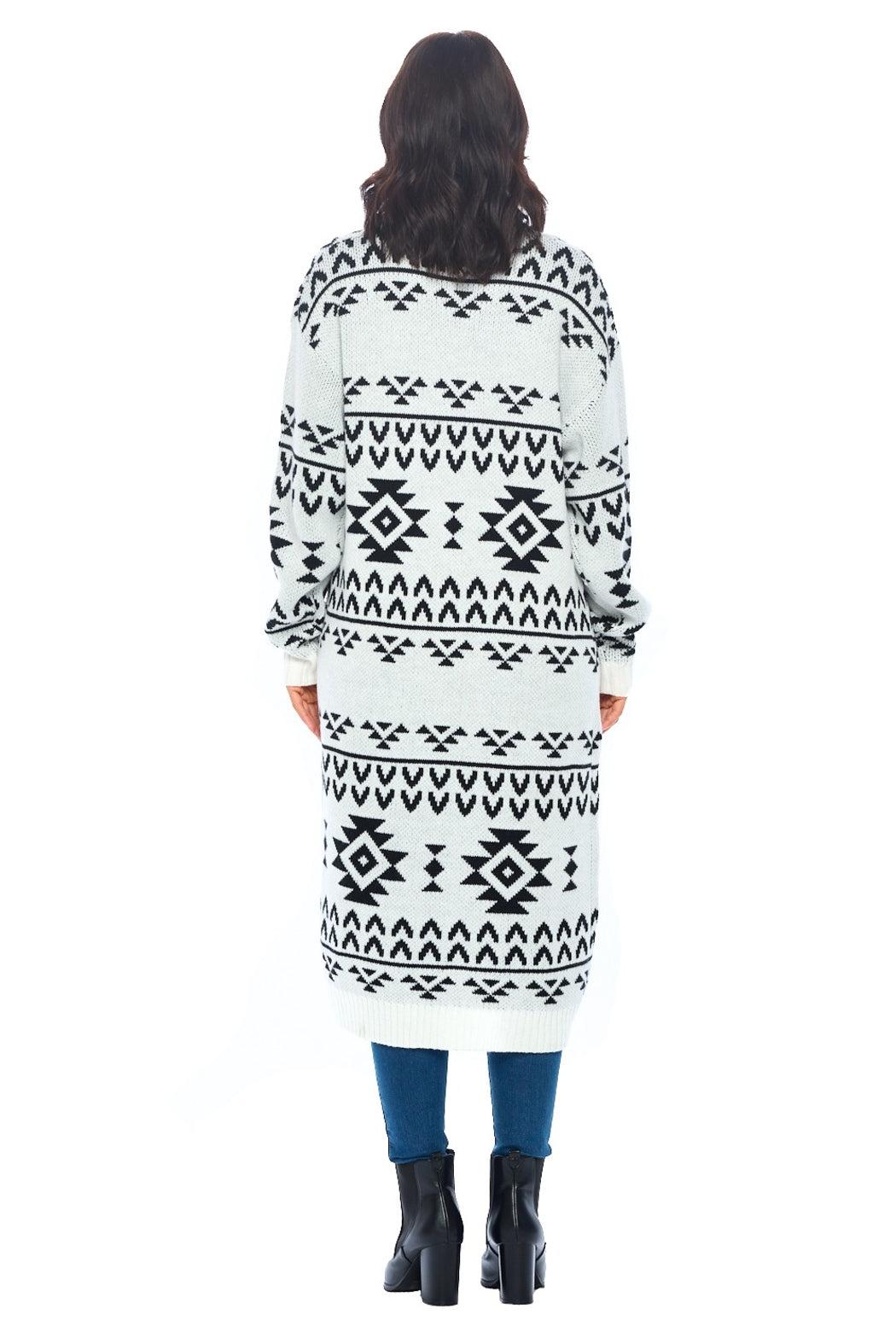 Grey Long Duster Product Image