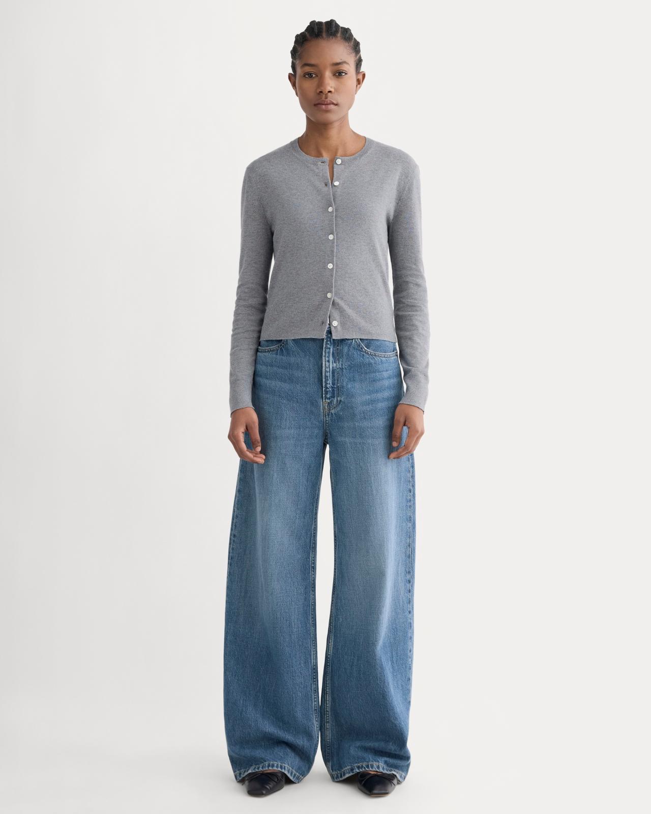 Womens Cropped Cardigan in Cotton Cashmere by Everlane Product Image