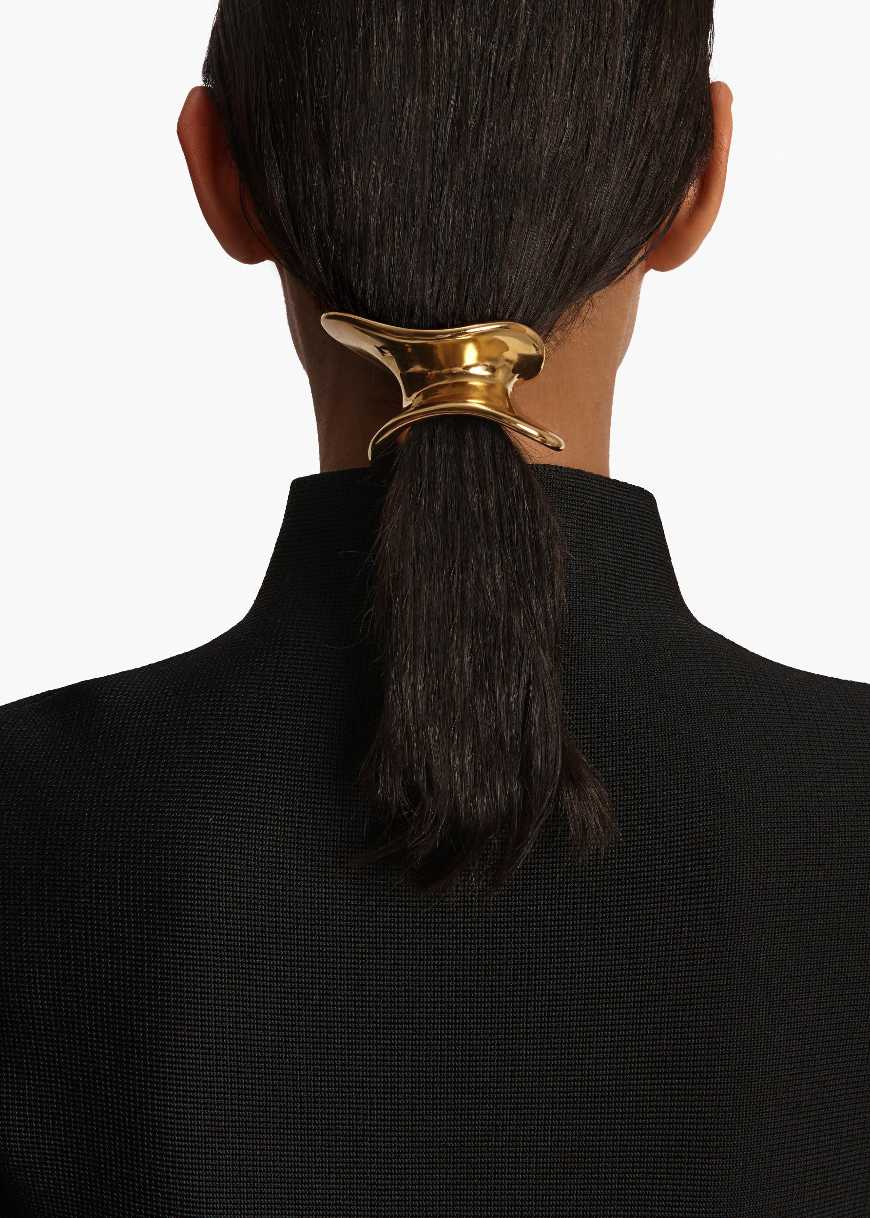 Shadow Hair Cuff in Gold Product Image