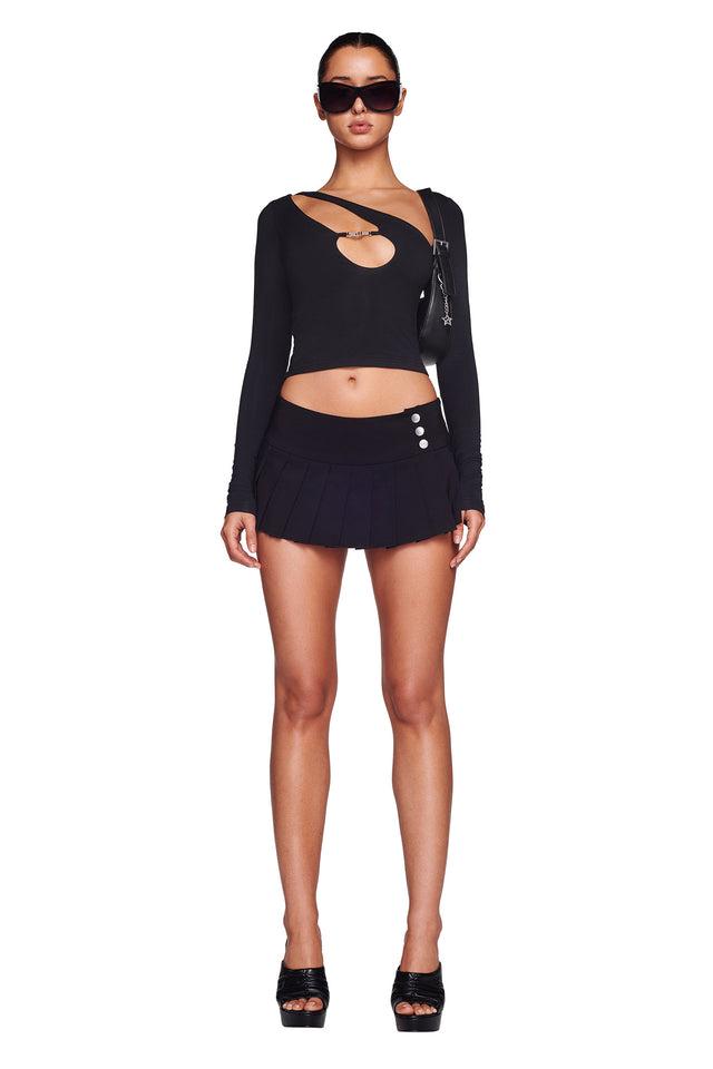 REMINI SKORT - BLACK Product Image