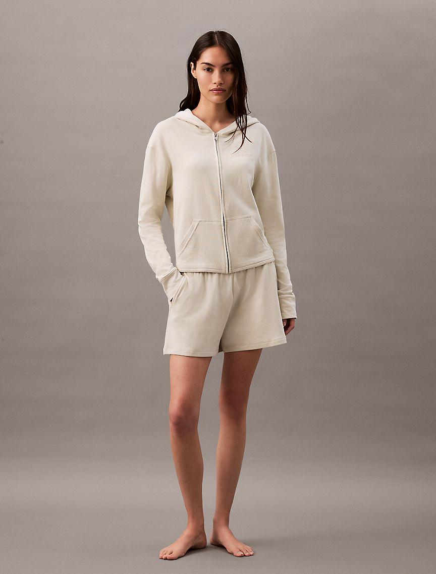 Icon Cotton Terry Zip Sleep Hoodie Product Image