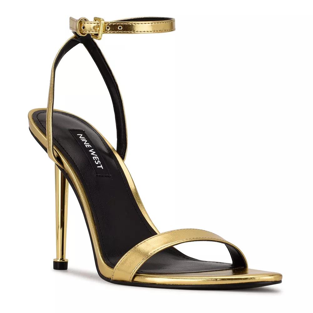 Nine West Reina 03 Women's Dress Sandals, Size: 6.5, Gold Product Image