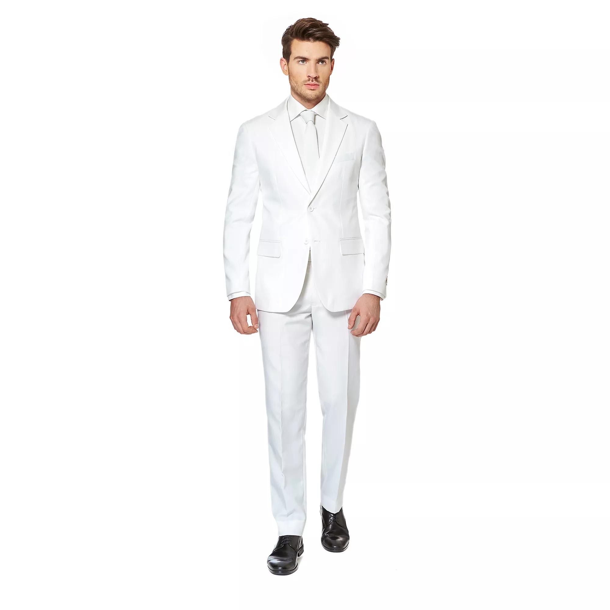 Men's OppoSuits Slim-Fit Solid Suit & Tie Set,  Product Image