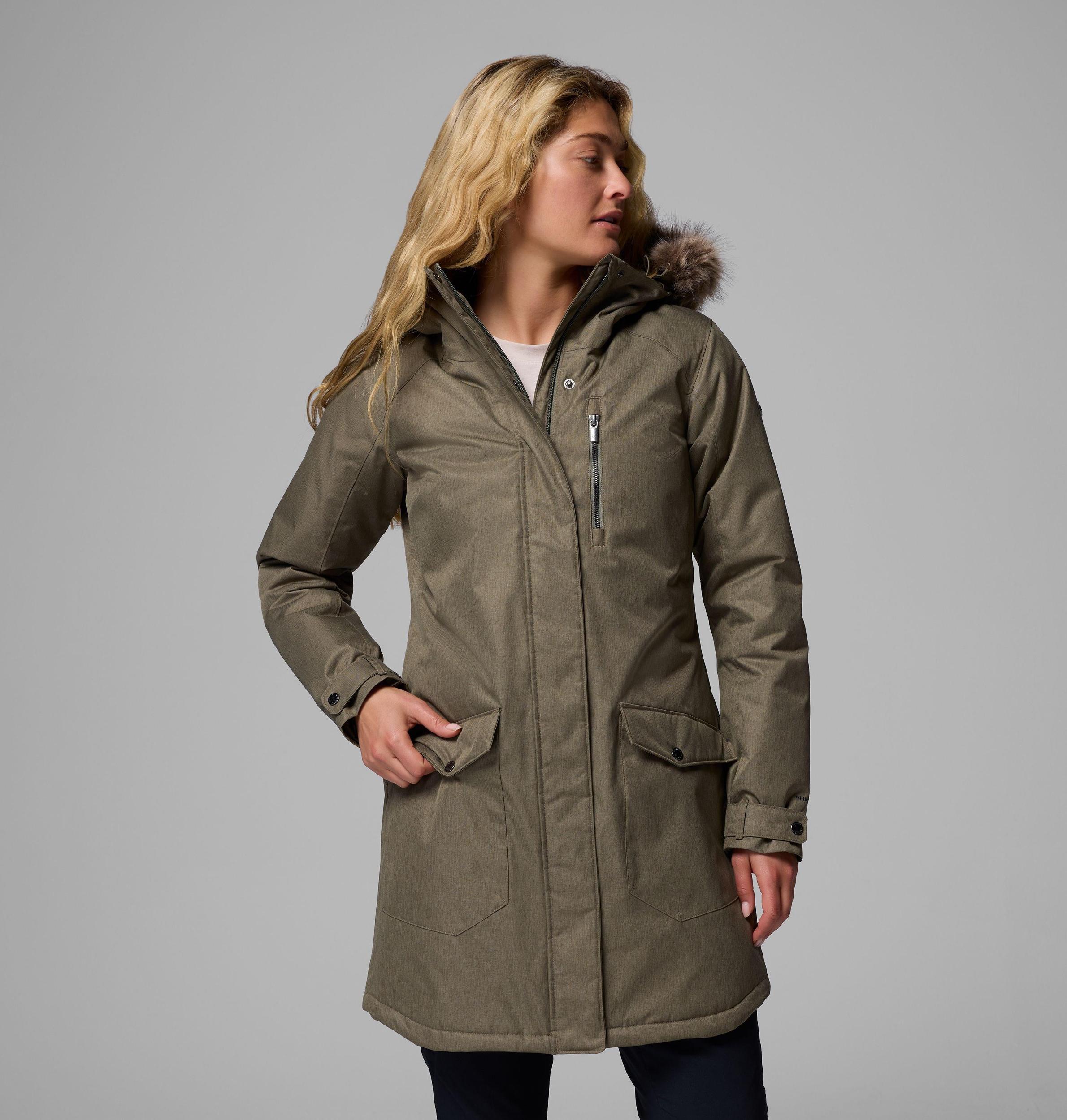 Columbia Womens Suttle Mountain Long Insulated Jacket- Product Image