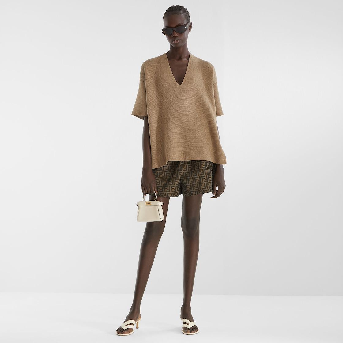 Fendi FlingYellow ayers medium-heeled thong sandals Product Image