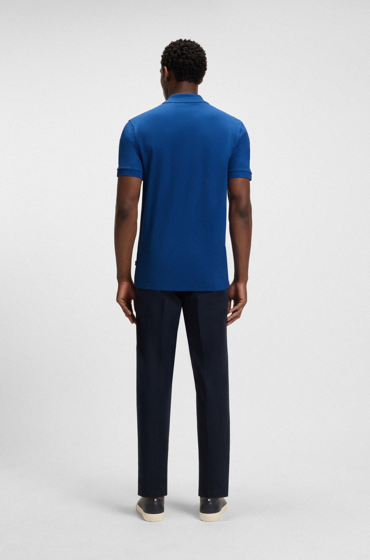 Pallas logo-detail polo shirt in cotton piqué Product Image