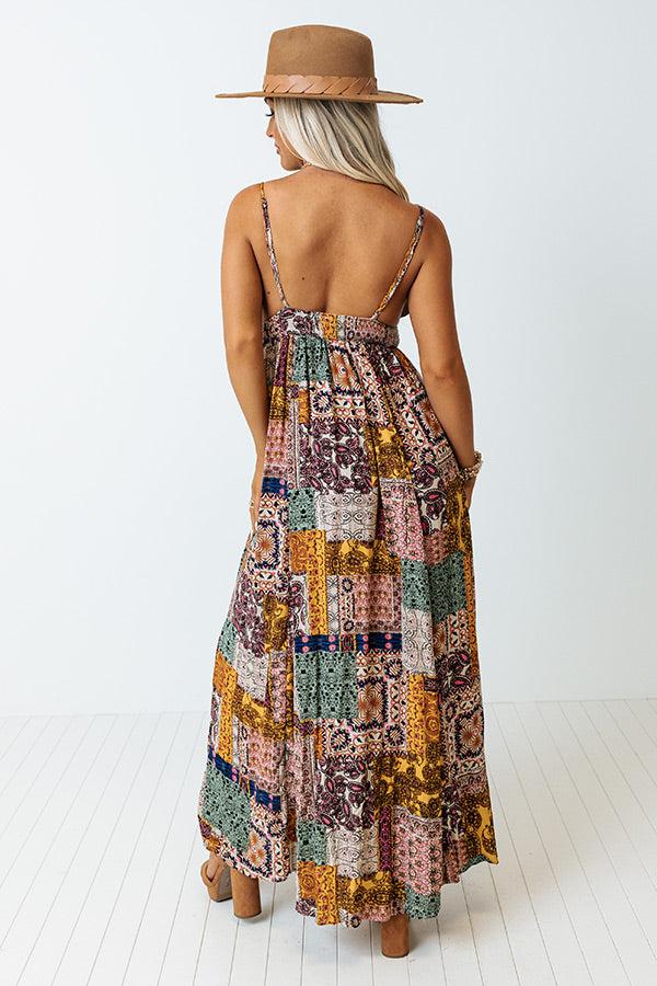 Weekends By The Coast Maxi in Marigold Product Image