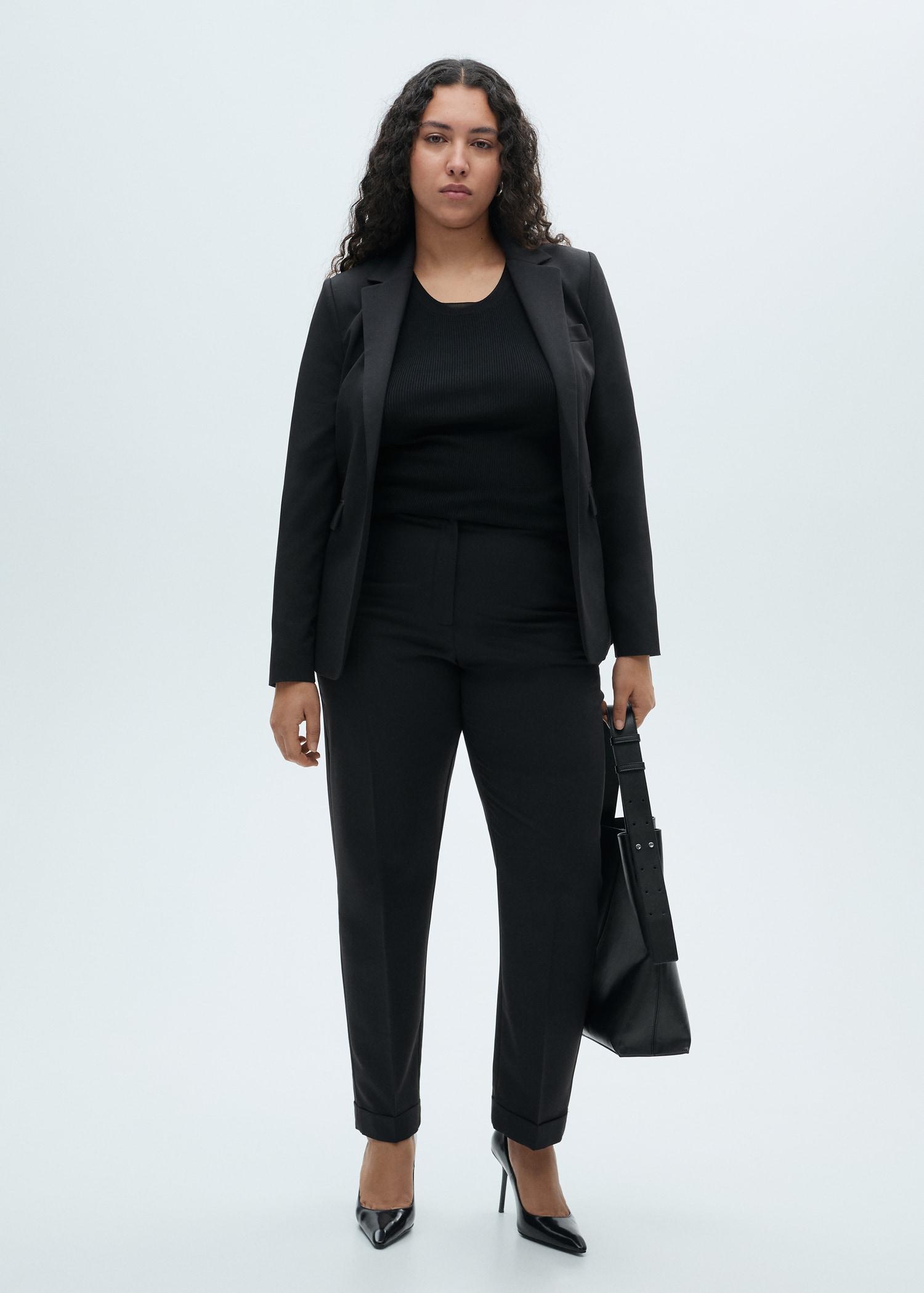 Straight suit trousers - Women | MANGO USA Product Image