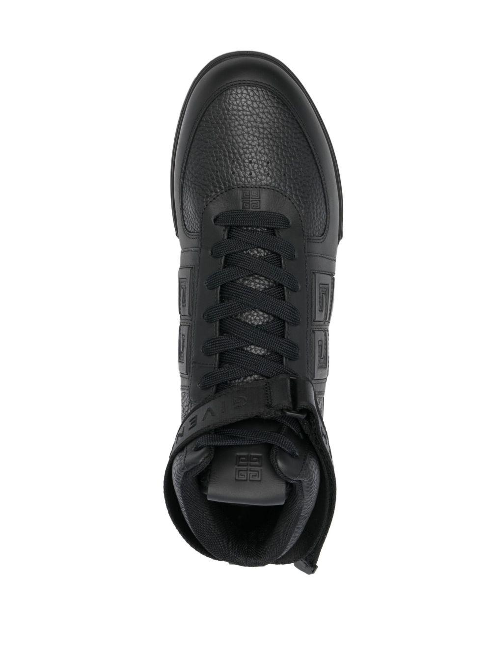 G4 logo-patch hi-top sneakers  Product Image