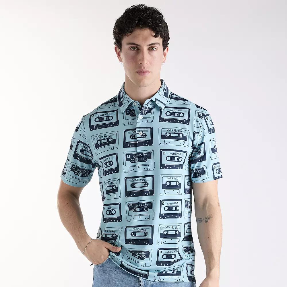 Men's SwingJuice Golf Mixtape Polo,  Product Image