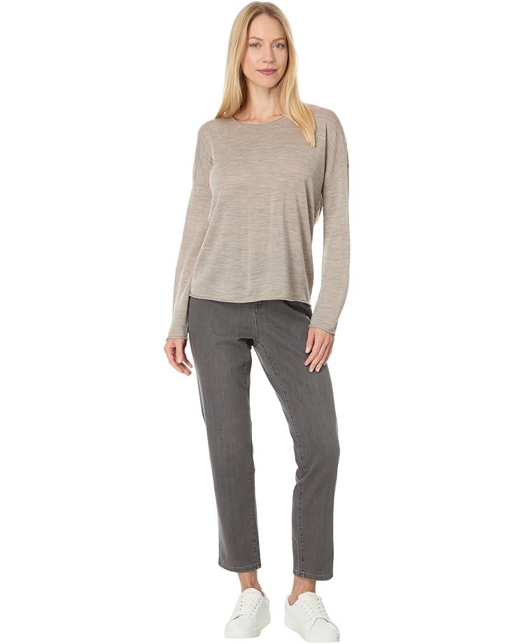 High Waisted Slim Ankle Jean Product Image