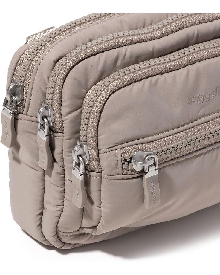 Modern Double Zip Crossbody Product Image