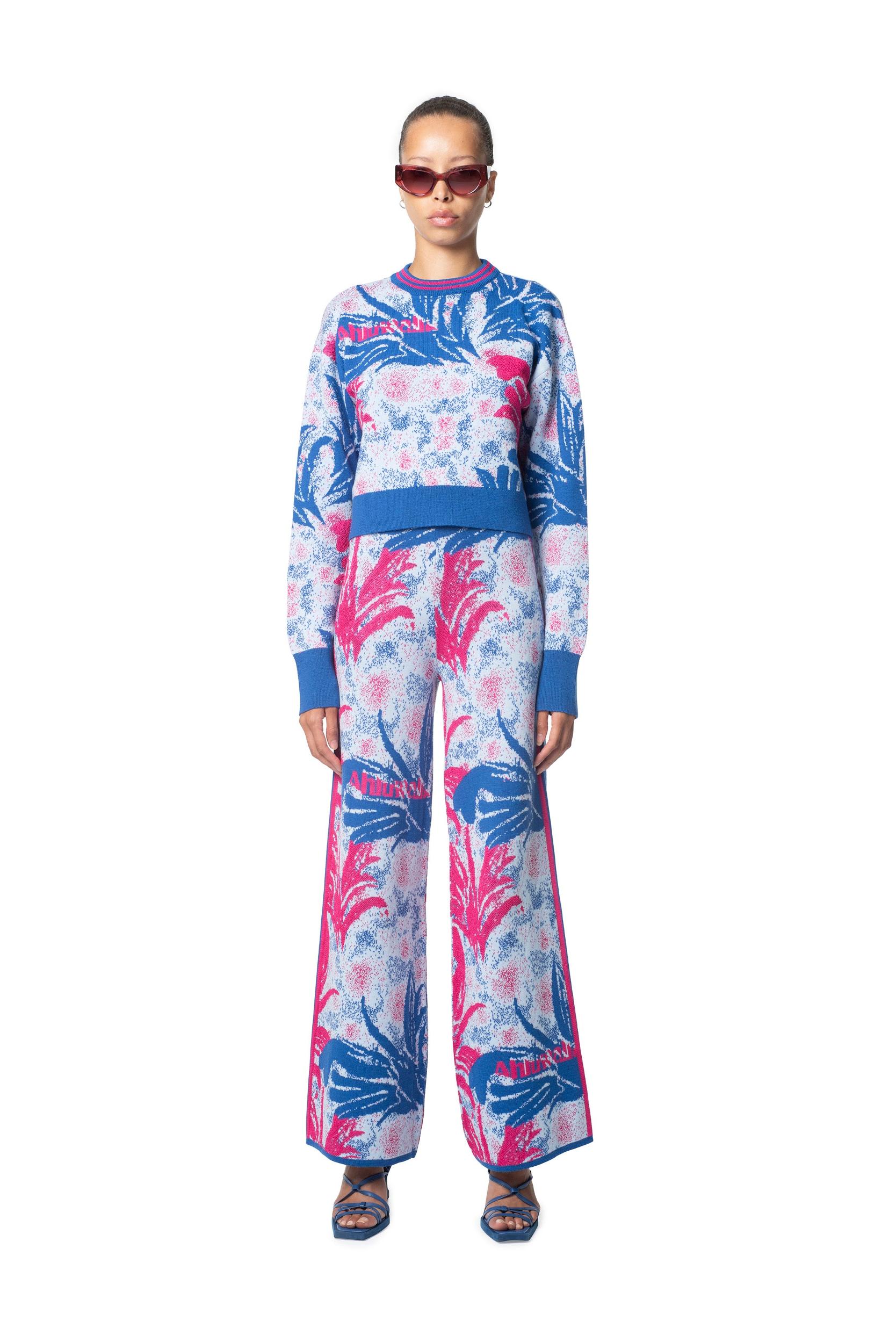 Kiara Wide Leg Knitted Trouser Female Product Image