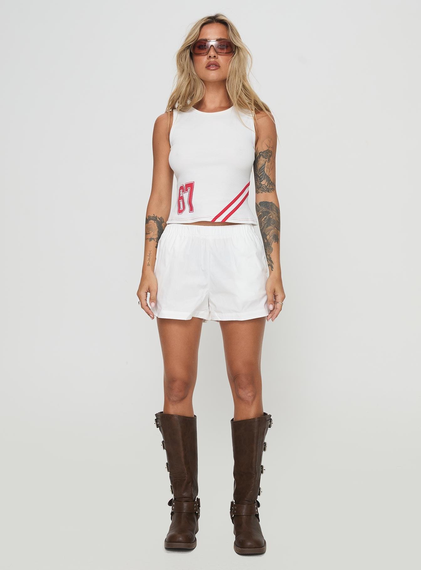 Sunkiss Shorts White Product Image