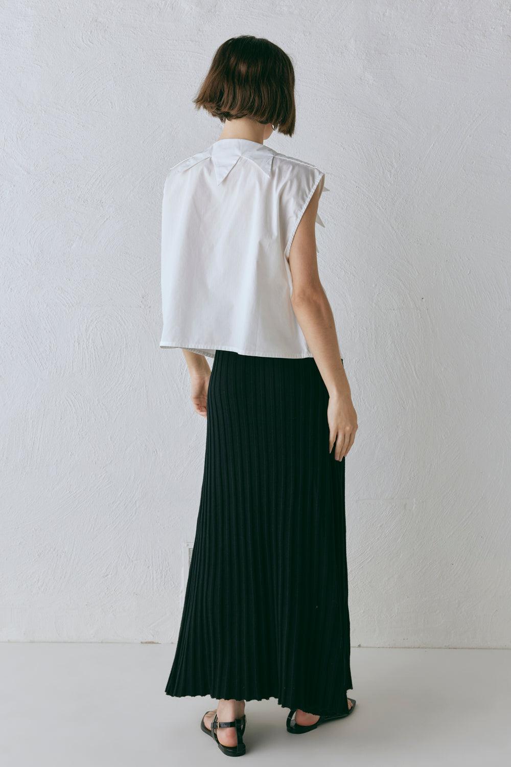 Malou Knit Maxi Skirt Black Product Image