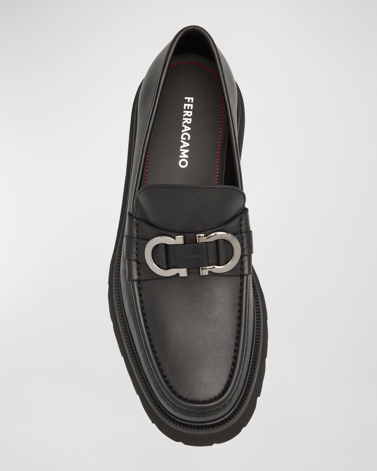 Men's Cocoon Gancini Leather Penny Loafers Product Image