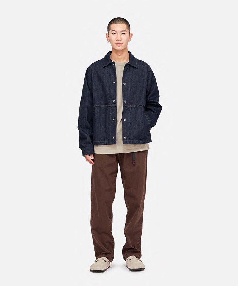 Japanese Denim Jacket Male Product Image