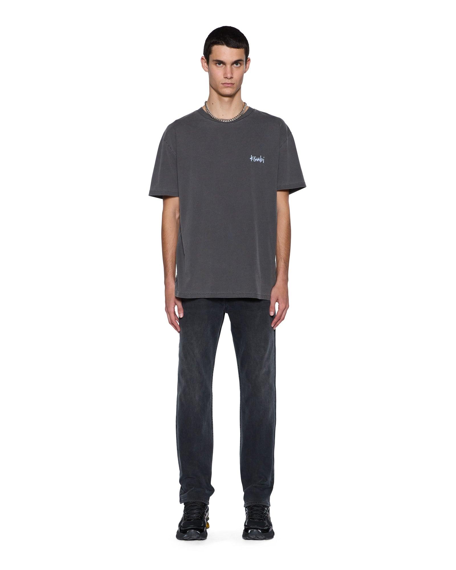 ALL DAY BIGGIE SS TEE CHARCOAL Male Product Image